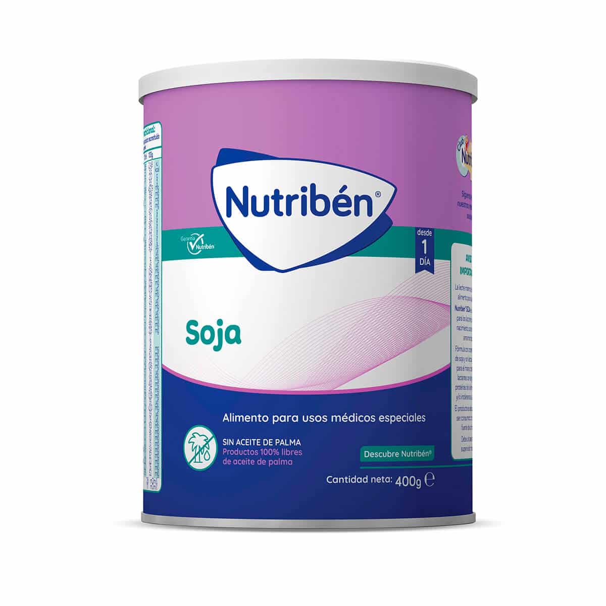 Nutribén® Soja leche sin lactosa para bebés de 0 a 6 meses