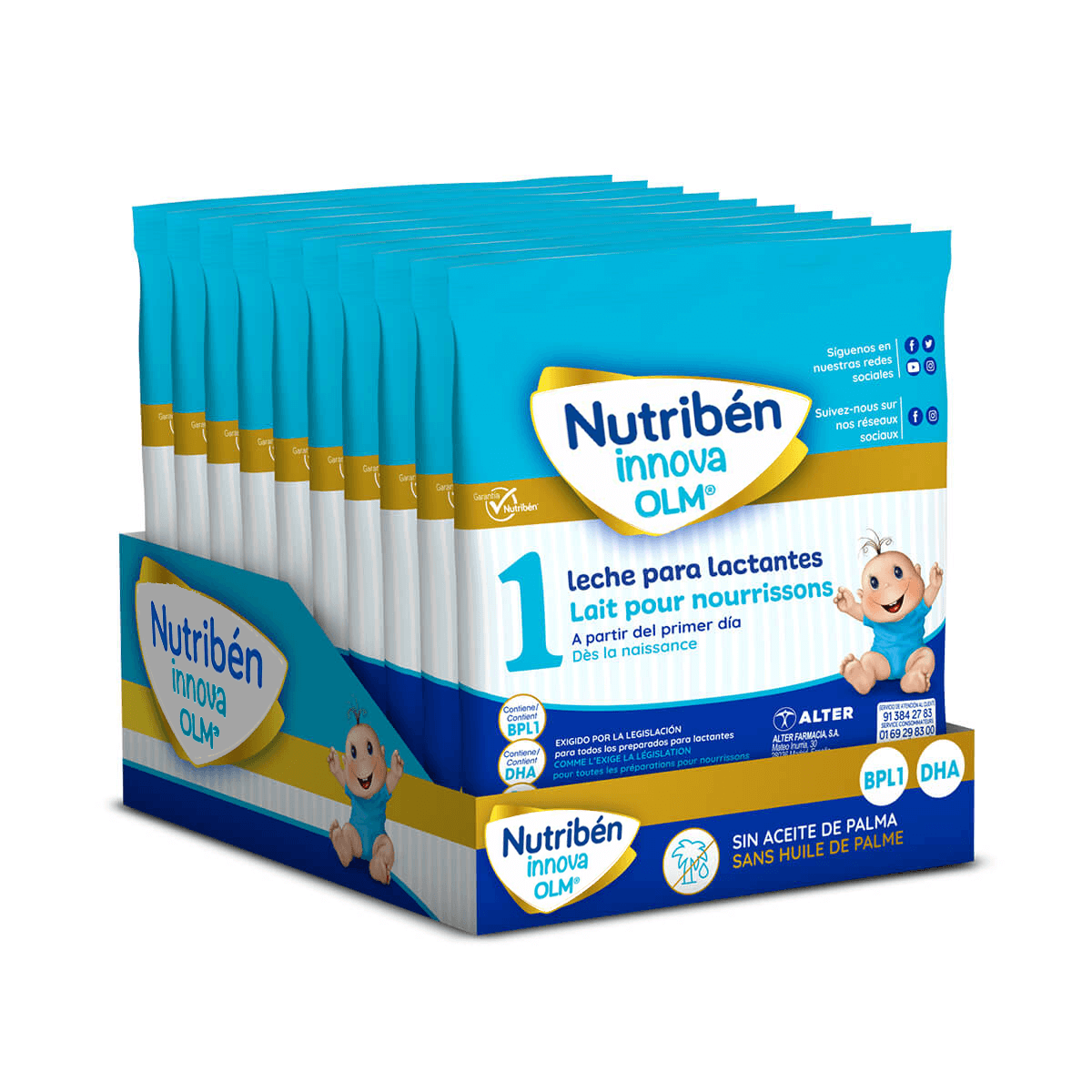Nutribén - Nutribén Innova 3 es la leche de fórmula perfecta para el  crecimiento y desarrollo de tu pequeño. Esta innovadora fórmula sin aceite  de palma está enriquecida con GOS, calcio, hierro