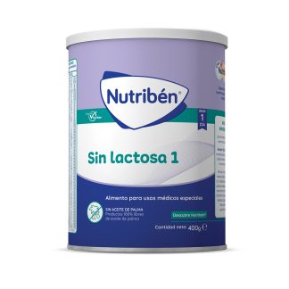 Leche hidrolizada sin lactosa 1 Nutribén