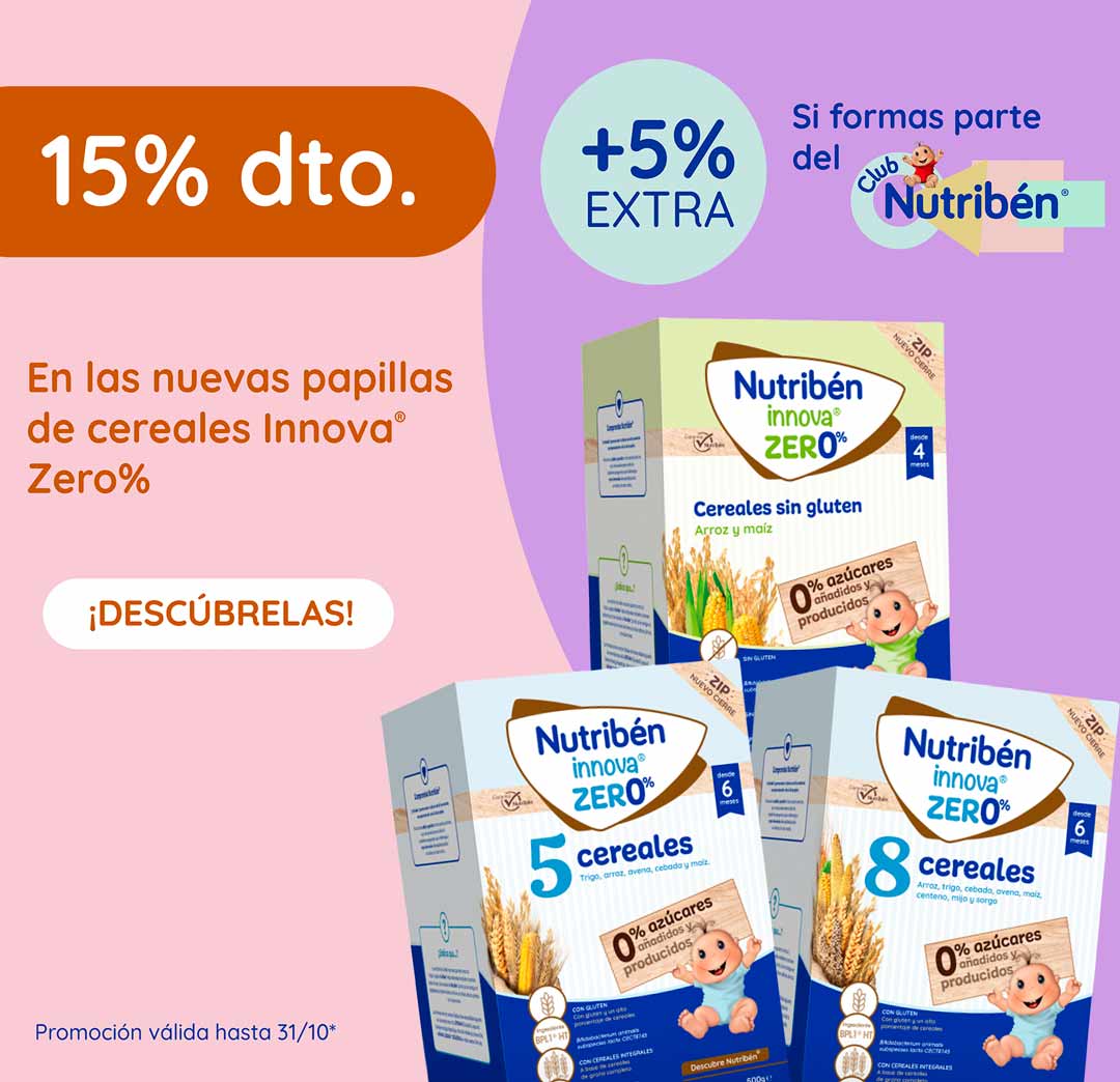 Promoción nuevos Cereales Innova® Zero%